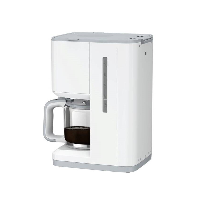 Tefal - Prekvapkávajúci kávovar s LCD displejom SENSE 1000W/230V biela