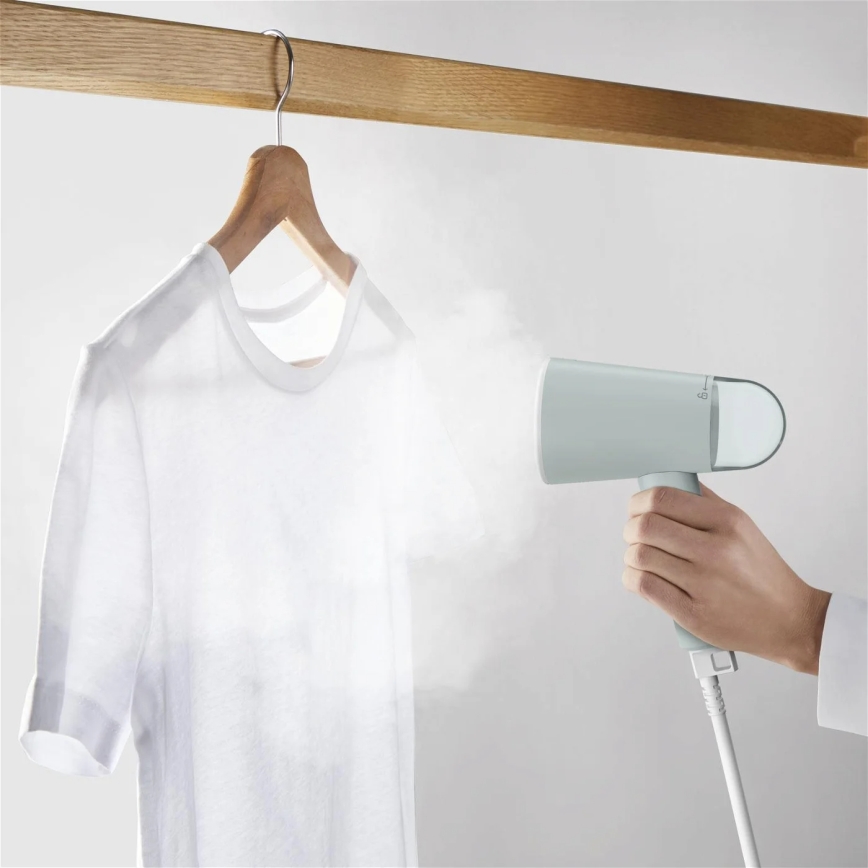 Tefal - Ručný naparovač odevov ORIGIN TRAVEL zelená