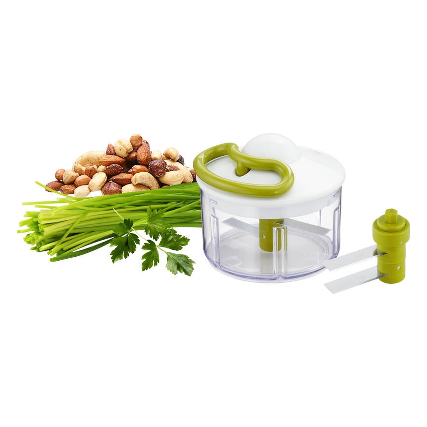 Tefal - Ručný sekáčik 5 SECOND CHOPPER 500 ml zelená/biela