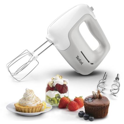 Tefal - Ručný šľahač PREP'MIX+ 450W/230V šedá/biela