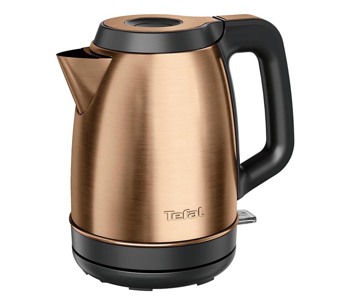 Tefal - Rýchlovarná kanvica COPPERTINTO 1,7 l 2400W/230V KI280G10