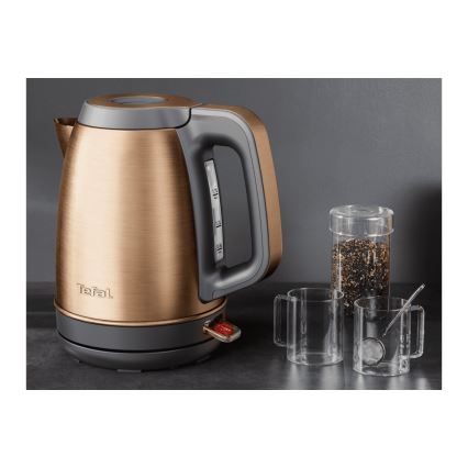 Tefal - Rýchlovarná kanvica COPPERTINTO 1,7 l 2400W/230V