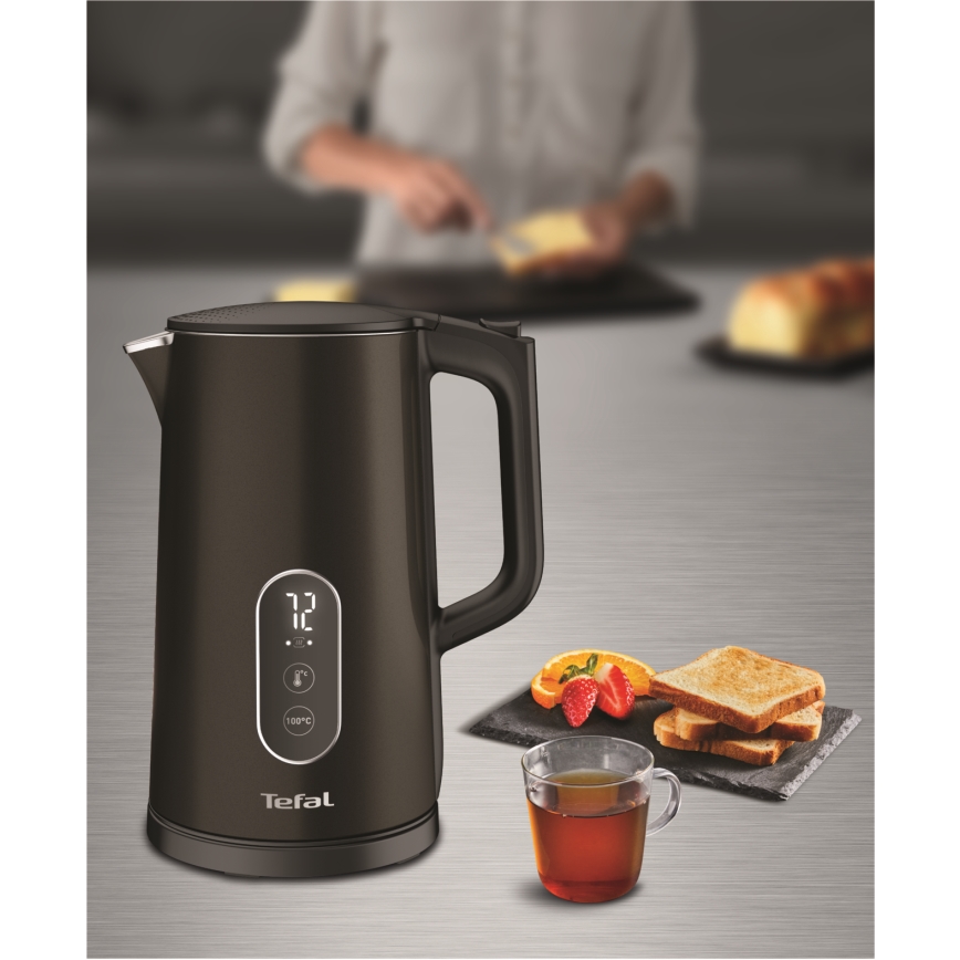 Tefal - Rýchlovarná kanvica DIGITAL 1,7 l 1800W/230V