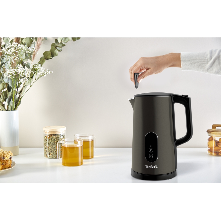 Tefal - Rýchlovarná kanvica DIGITAL 1,7 l 1800W/230V