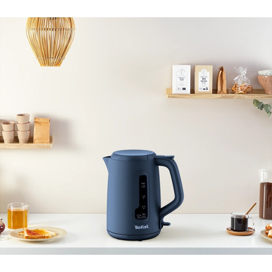 Tefal - Rýchlovarná kanvica MORNING 1,7 l 2400W/230V modrá