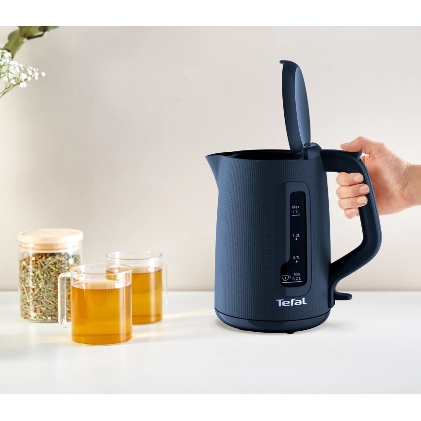 Tefal - Rýchlovarná kanvica MORNING 1,7 l 2400W/230V modrá