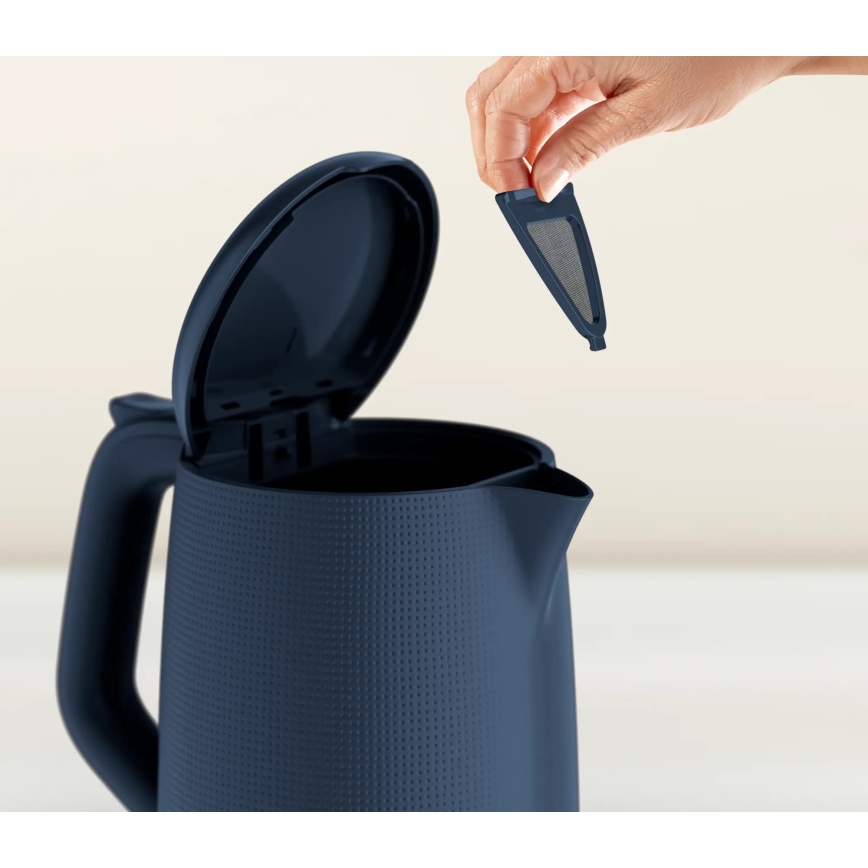 Tefal - Rýchlovarná kanvica MORNING 1,7 l 2400W/230V modrá