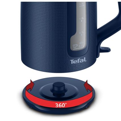 Tefal - Rýchlovarná kanvica MORNING 1,7 l 2400W/230V modrá