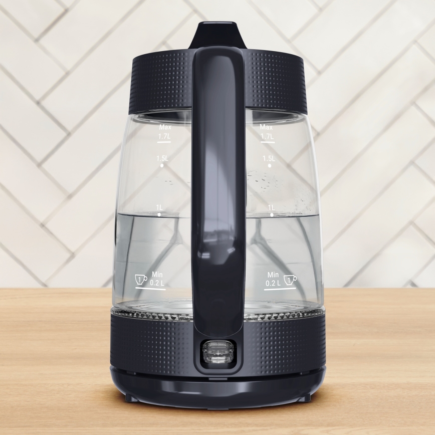 Tefal - Rýchlovarná kanvica MORNING GLASS 1,7 l 2000W/230V