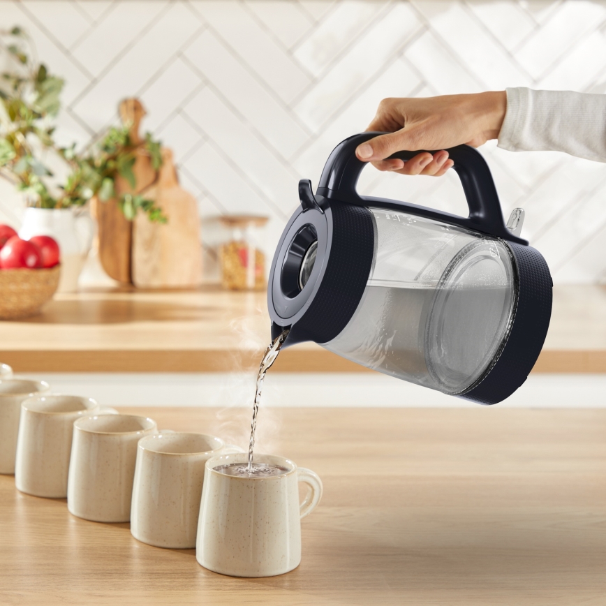 Tefal - Rýchlovarná kanvica MORNING GLASS 1,7 l 2000W/230V
