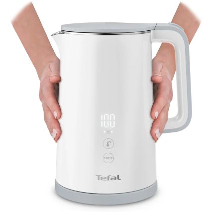 Tefal - Rýchlovarná kanvica SENSE 1,5 l 1800W/230V biela