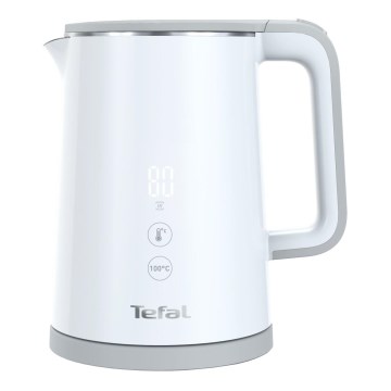 Tefal - Rýchlovarná kanvica SENSE 1 l 1800W/230V biela