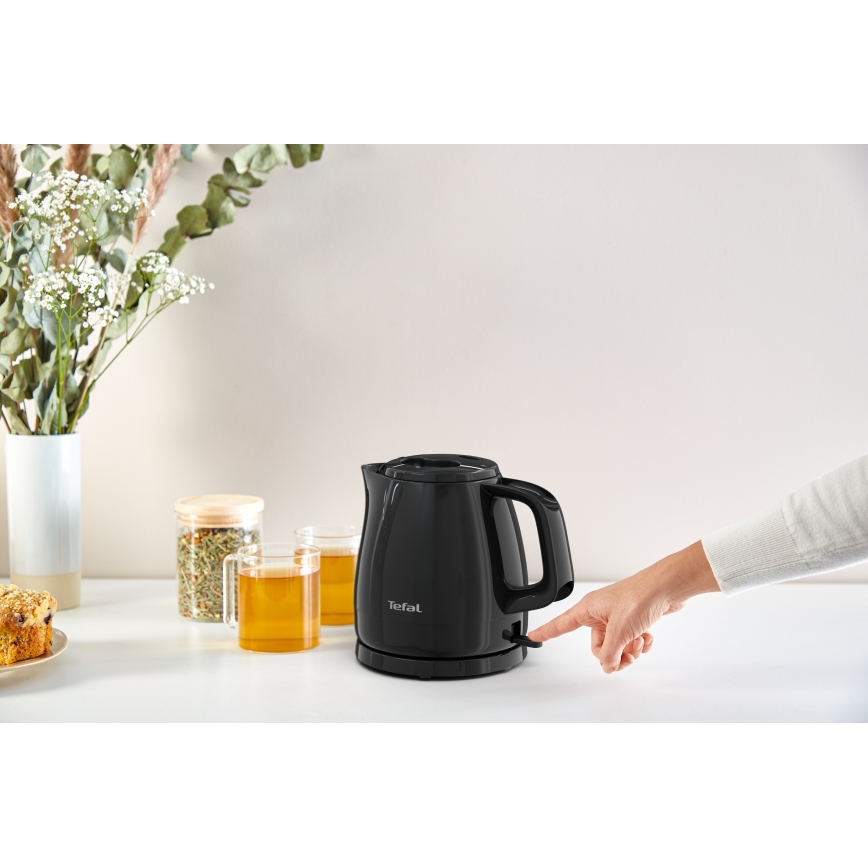 Tefal - Rýchlovarná kanvica VITA 0,8 l 2400W/230V čierna