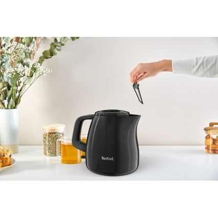 Tefal - Rýchlovarná kanvica VITA 0,8 l 2400W/230V čierna