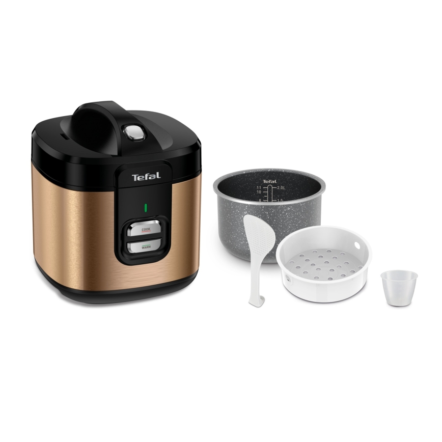 Tefal - Ryžovar COPPERTINTO 600/230V 2 l medená