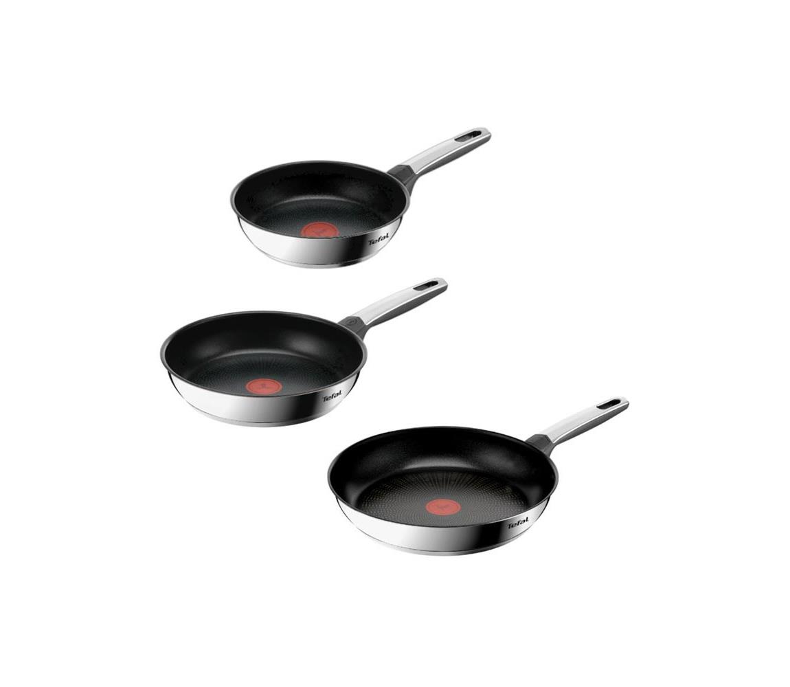 Tefal - Sada 3 ks panvíc EMOTION+ E327S355