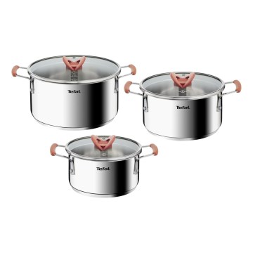 Tefal - Sada 6 hrncov OPTI'SPACE