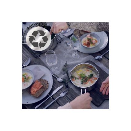 Tefal - Sada hrncov 10 ks NORDICA z nehrdzavejúcej ocele