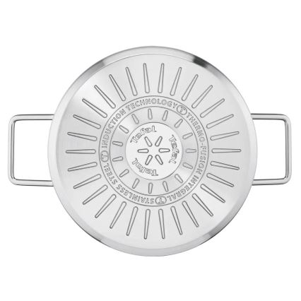 Tefal - Sada hrncov 10 ks NORDICA z nehrdzavejúcej ocele