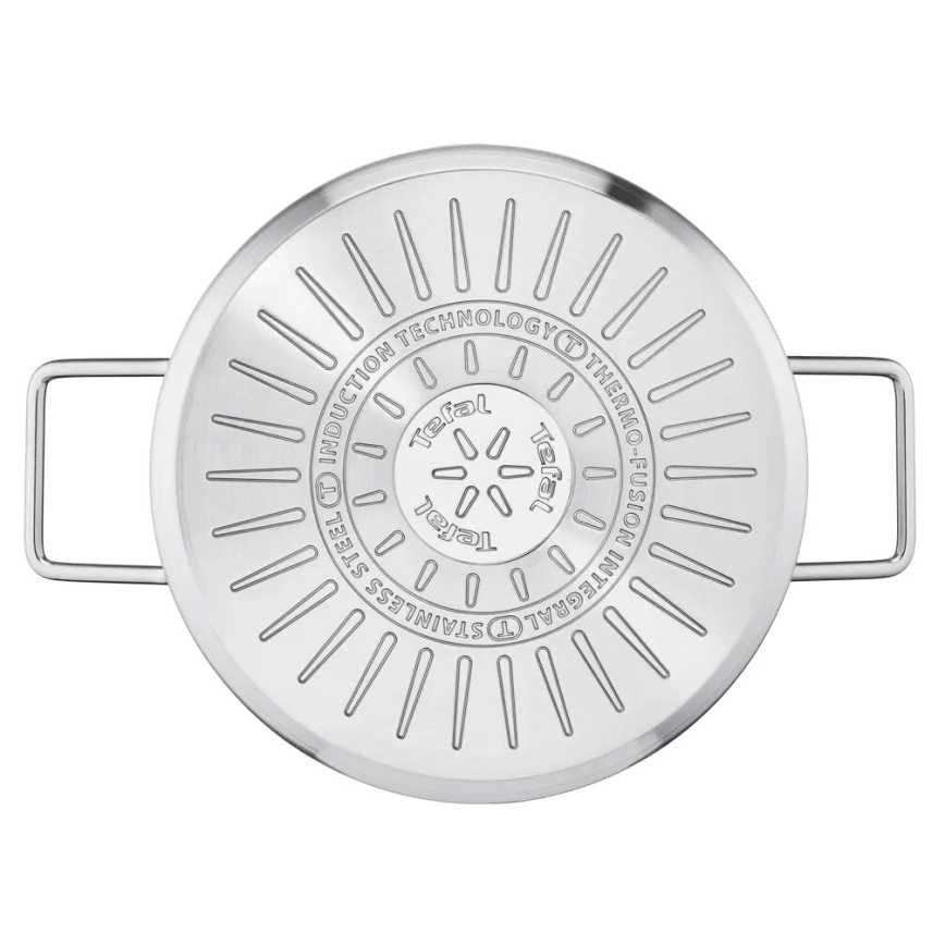 Tefal - Sada hrncov 10 ks NORDICA z nehrdzavejúcej ocele