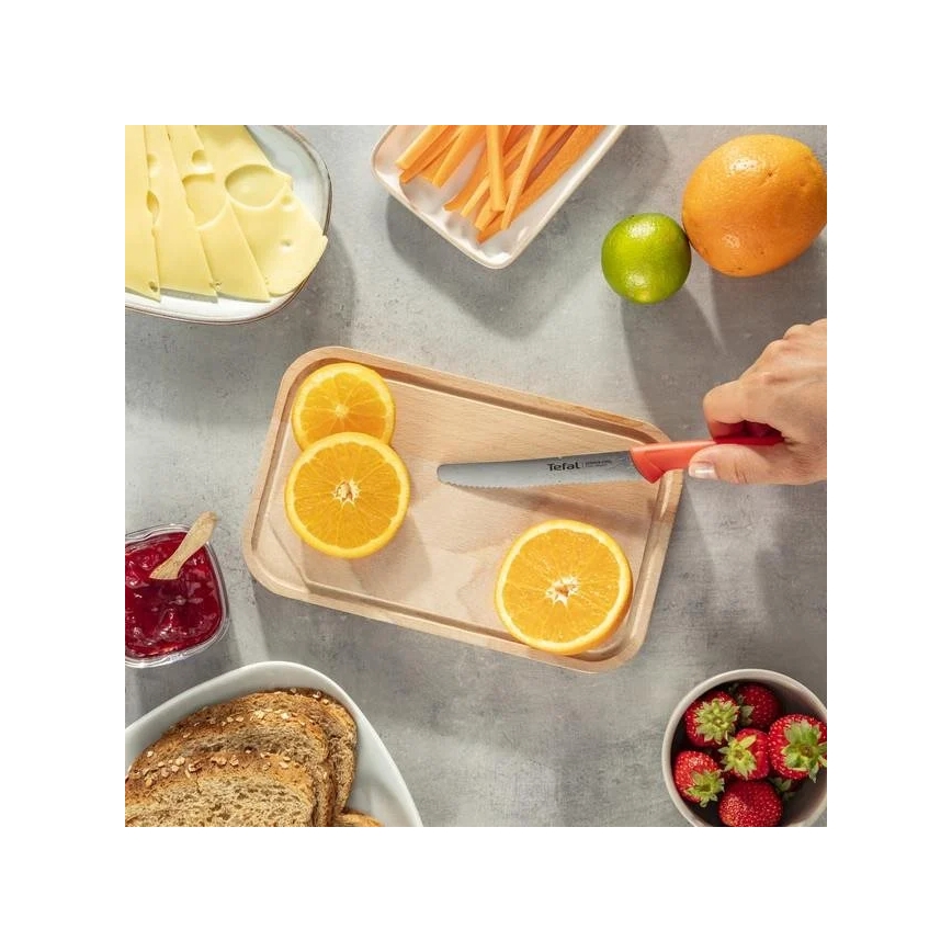 Tefal - Sada nerezových nožov 3 ks COLORFOOD