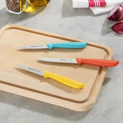 Tefal - Sada nerezových nožov 3 ks COLORFOOD