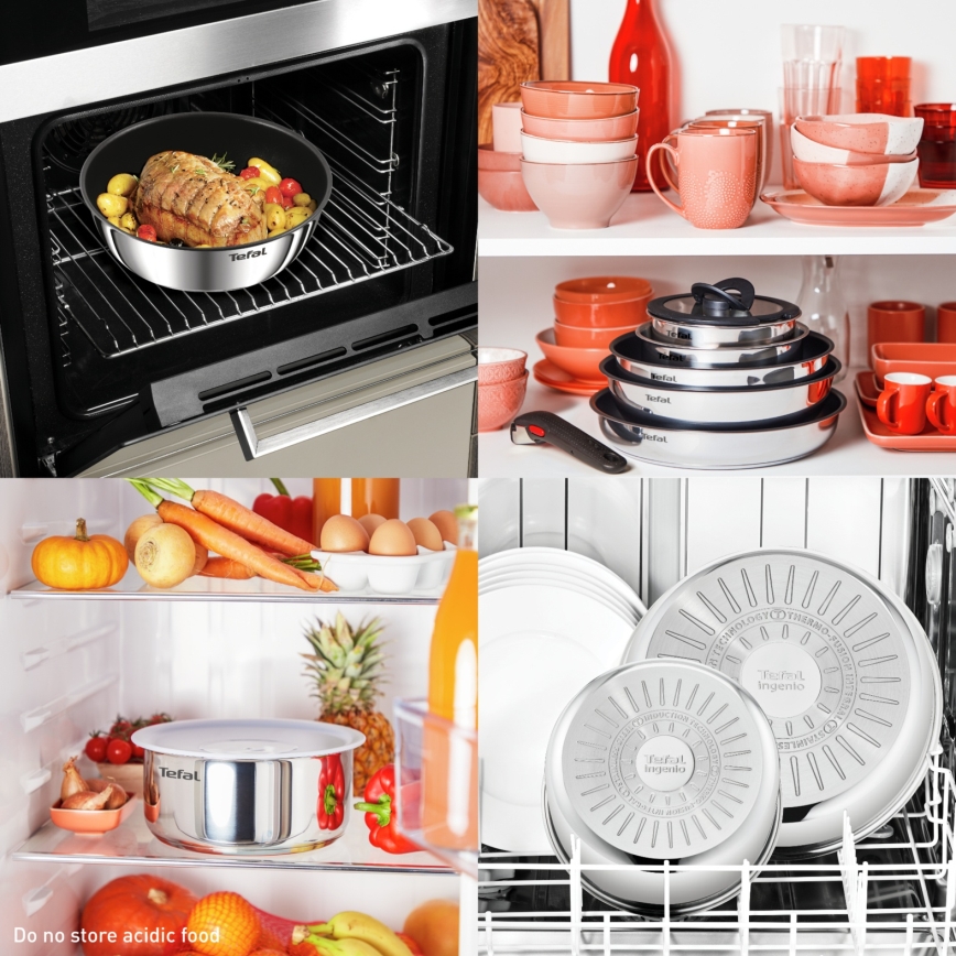 Tefal - Sada riadu 4 ks INGENIO EMOTION MAX