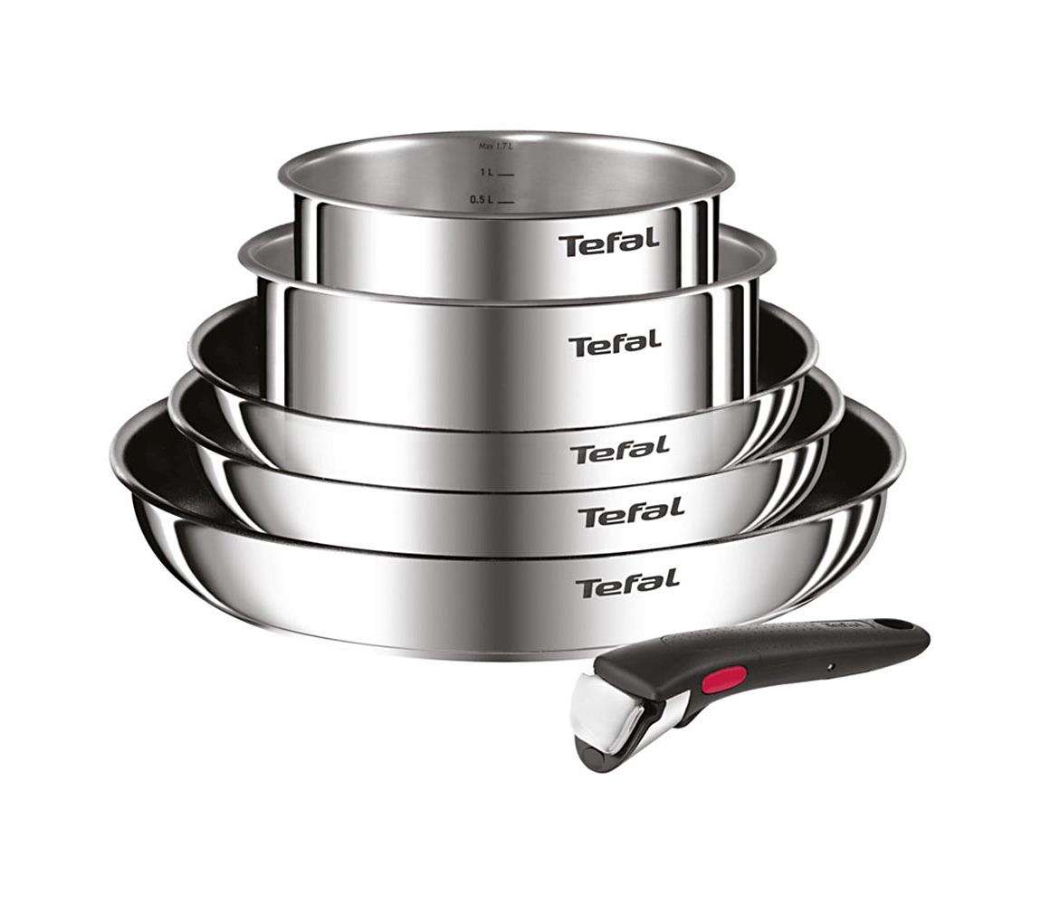 Tefal - Sada riadu 6 ks INGENIO COOK z nerezovej ocele L881S604