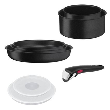 Tefal - Sada riadu 8 ks INGENIO BLACK STONE