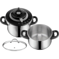 Tefal - Sada tlakových hrncov 4,5/6 l CLIPSO+ CHEF