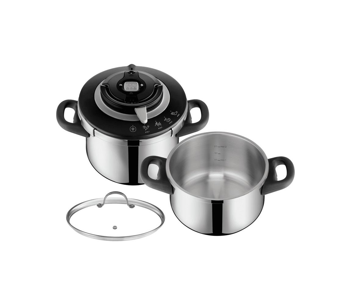 Tefal - Sada tlakových hrncov 4,5/6 l CLIPSO+ CHEF P4552030