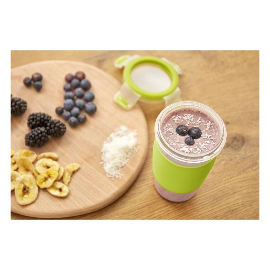 Tefal - Smoothie fľaša 0,45 l MASTER SEAL TO GO zelená