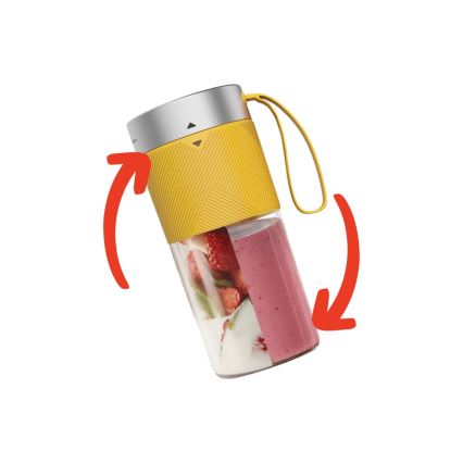 Tefal - Smoothie mixér BLENDFORCE 50W/5V 1200 mAh žltá
