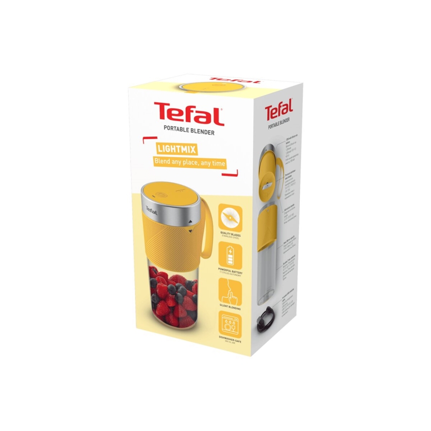 Tefal - Smoothie mixér BLENDFORCE 50W/5V 1200 mAh žltá