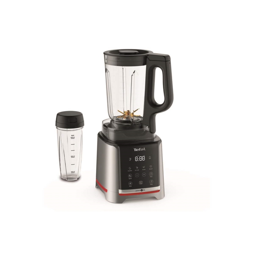 Tefal - Stolný mixér 1,7 l INFINITYMIX+ 1600W/230V čierna/nerez
