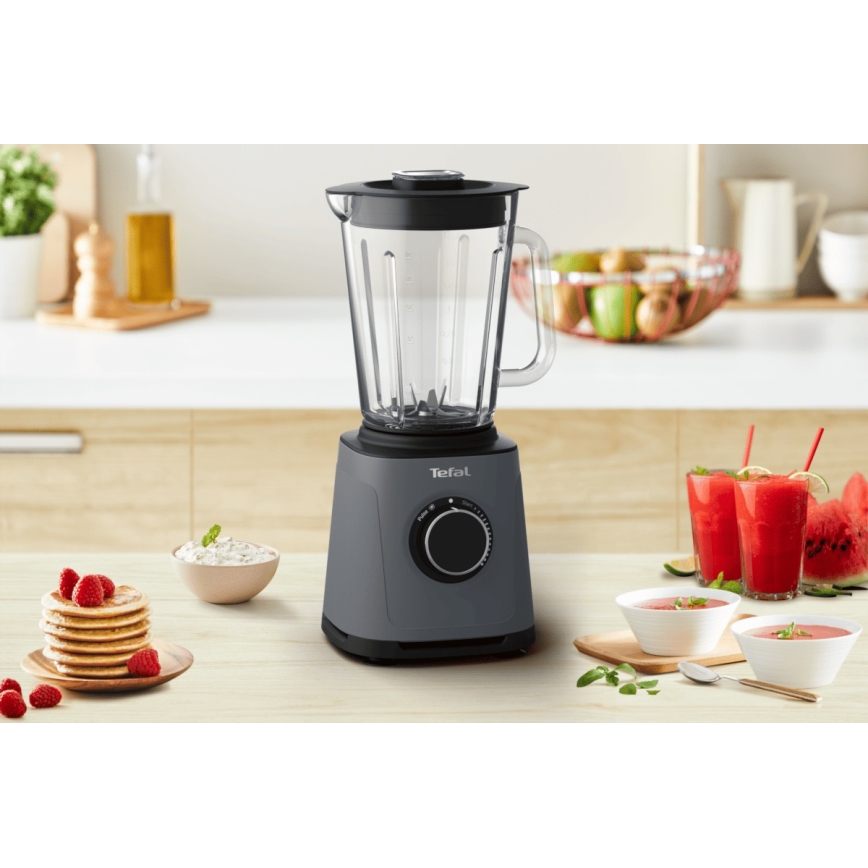 Tefal - Stolný mixér 2 l PERFECTMIX+ 1200W/230V čierna