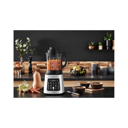 Tefal - Stolný mixér 2 l PERFECTMIX+ 1400W/230V matný chróm