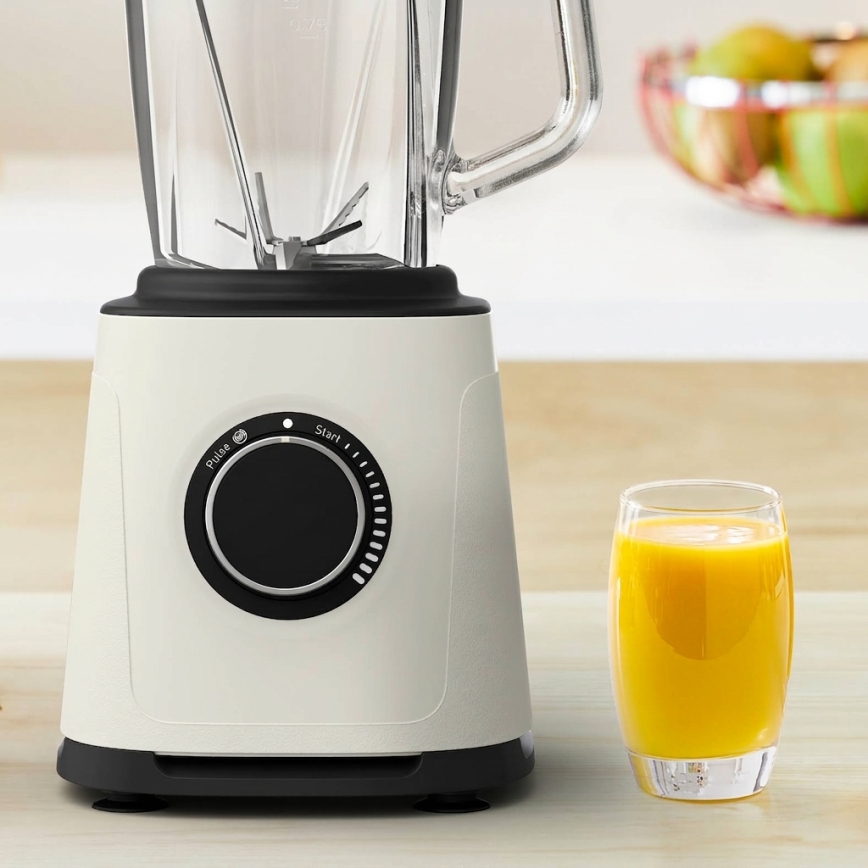 Tefal - Stolný mixér 2 l PERFECTMIX ESSENTIAL 1200W/230V biely