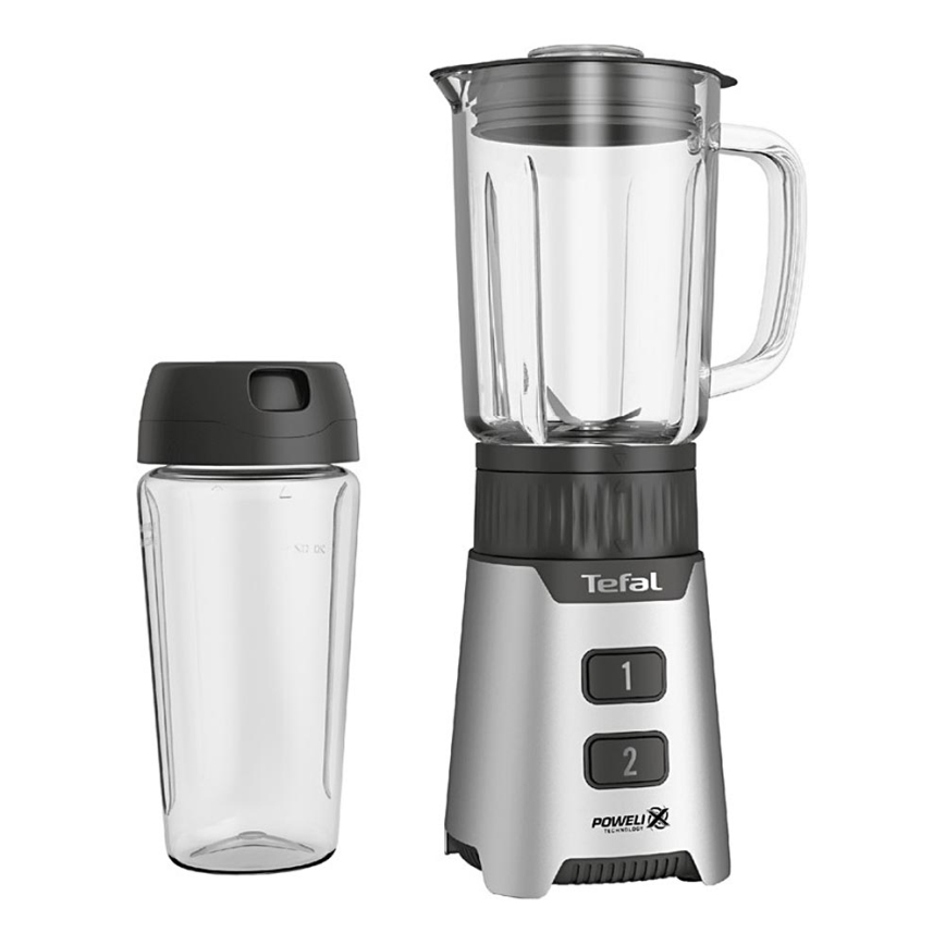 Tefal - Stolný mixér BLENDFORCE 400W/230V nerez/čierna