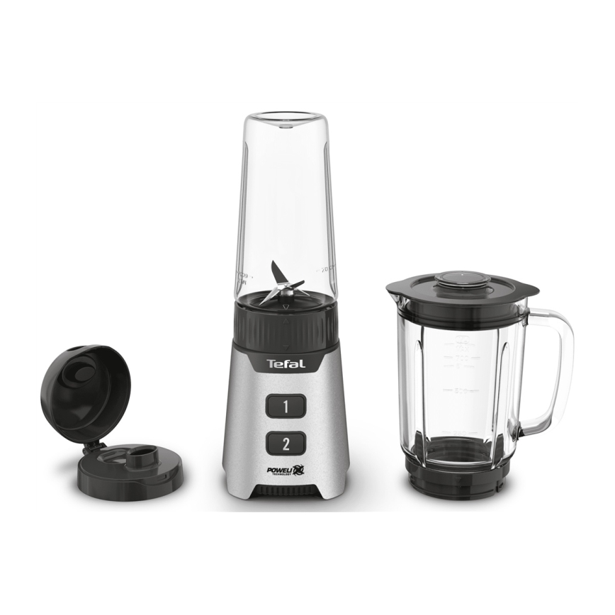 Tefal - Stolný mixér BLENDFORCE 400W/230V nerez/čierna