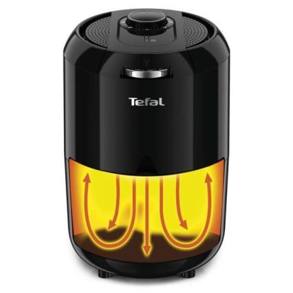 Tefal - Teplovzdušná fritéza 1,6 l EASY FRY COMPACT 1030W/230V čierna