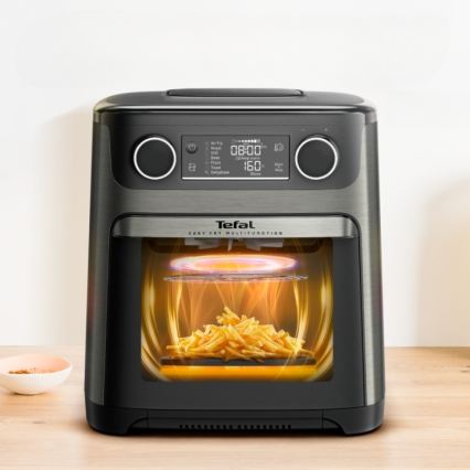 Tefal - Teplovzdušná fritéza 15 l EASY FRY 9v1 1800W/230V čierna