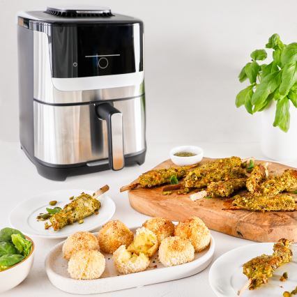 Tefal - Teplovzdušná fritéza 5 l EASY FRY SILENCE 10v1 1400-1670W/230V