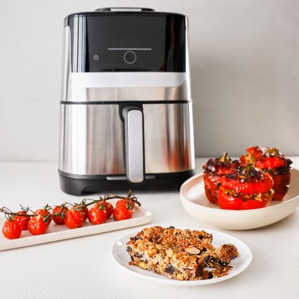 Tefal - Teplovzdušná fritéza 5 l EASY FRY SILENCE 10v1 1400-1670W/230V