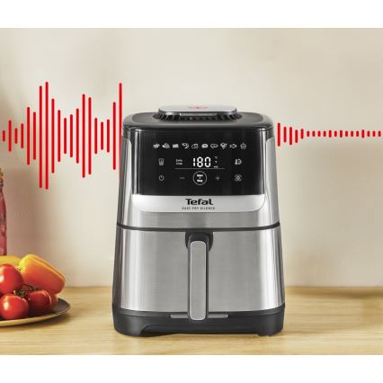 Tefal - Teplovzdušná fritéza 5 l EASY FRY SILENCE 10v1 1400-1670W/230V