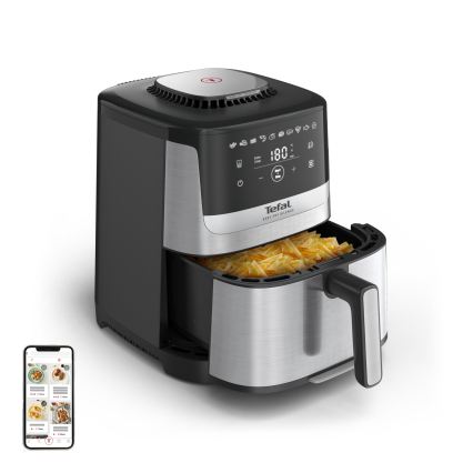 Tefal - Teplovzdušná fritéza 5 l EASY FRY SILENCE 10v1 1400-1670W/230V