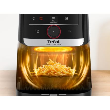 Tefal - Teplovzdušná fritéza 5 l EASY FRY SILENCE SMART 1400-1670W/230V