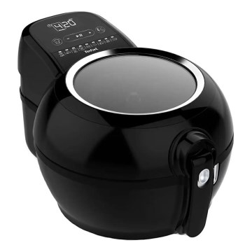 Tefal - Teplovzdušná fritéza ACTIFRY GENIUS DUAL MOTION 1,2l 1350W/230V čierna
