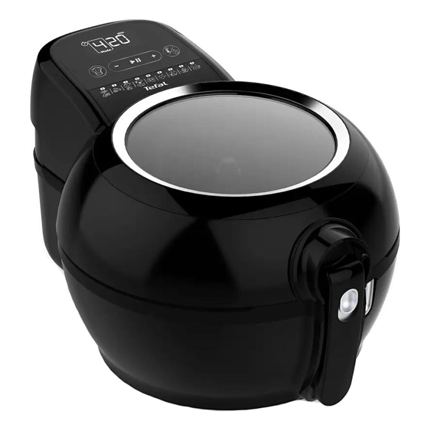Tefal - Teplovzdušná fritéza ACTIFRY GENIUS DUAL MOTION 1,2l 1350W/230V čierna