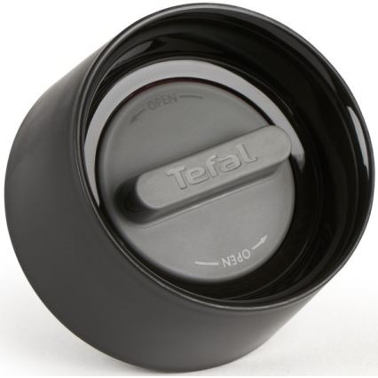 Tefal - Termohrnček 300 ml COMPACT MUG nerez/čierna